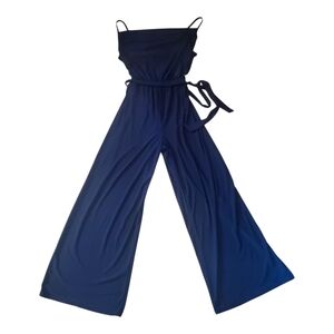 Forever Rose Couture Wide-Leg Jumpsuit Size XL